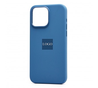 Чехол-накладка - Silicone Case SafeMag с анимацией для "Apple iPhone 15 Pro Max" (winter blu(222556)#2120333