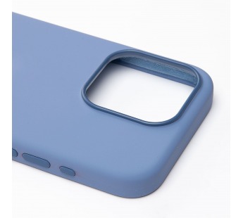 Чехол-накладка - Silicone Case SafeMag с анимацией для "Apple iPhone 15 Pro" (winter blue) (222548)#2120329