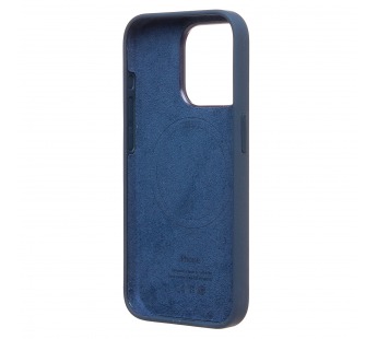 Чехол-накладка - Silicone Case SafeMag с анимацией для "Apple iPhone 15 Pro" (грозовая туча)(222549)#2073632