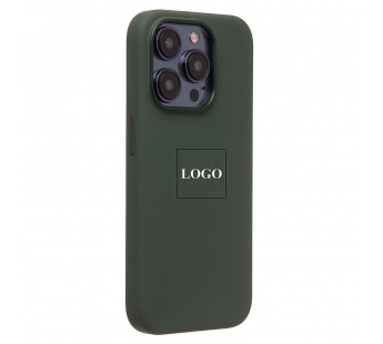 Чехол-накладка - Silicone Case SafeMag с анимацией для "Apple iPhone 15 Pro" (нежный кактус)(222547)#2105858