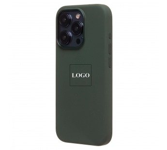 Чехол-накладка - Silicone Case SafeMag с анимацией для "Apple iPhone 15 Pro" (нежный кактус)(222547)#2105859