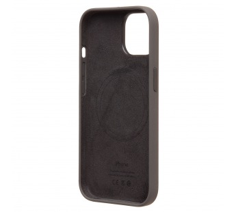 Чехол-накладка - Silicone Case SafeMag с анимацией для "Apple iPhone 15" (clay) (222534)#2069135
