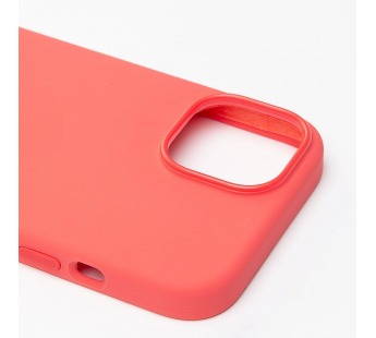 Чехол-накладка - Silicone Case SafeMag с анимацией для "Apple iPhone 15" (guava) (222535)#2120327