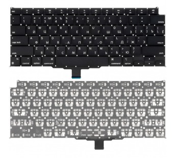 Клавиатура для Apple MacBook Air 13" Retina A2179 Early 2020 черная (горизонтальный Enter)#1951807