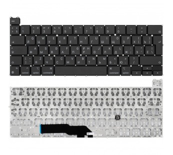 Клавиатура для Apple MacBook Pro 13" Retina A2251 Mid 2020 черная (вертикальный Enter)#2101529