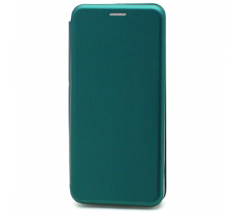 Чехол Samsung A03 (2022) Книжка Stylish Кожа Темно-Зеленый#1952200