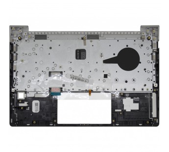 Топ-панель для HP ProBook 640 G8 серебряная (для моделей со сканером отпечатка)#1952394