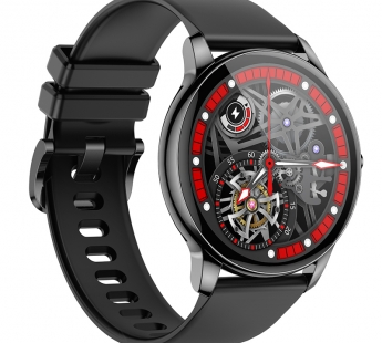 Смарт-часы Hoco Y10, AMOLED, черные#1952601