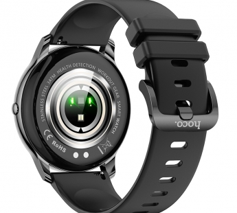 Смарт-часы Hoco Y10, AMOLED, черные#1952602