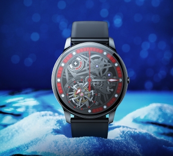 Смарт-часы Hoco Y10, AMOLED, черные#1952605