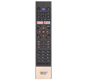 Пульт ДУ универсальный ClickPDU для Haier RM-L1657 (корпус HTR-A27) LCD, Smart TV#1956297