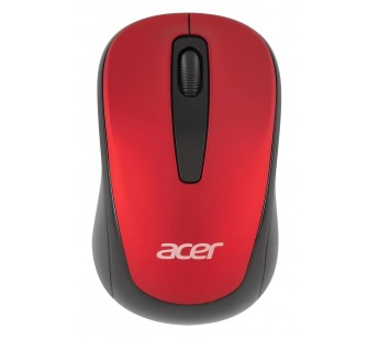 Мышь Acer OMR136 красный оптическая (1000dpi) беспроводная USB для ноутбука (2but) ZL.MCEEE.01J [12., шт#1955215