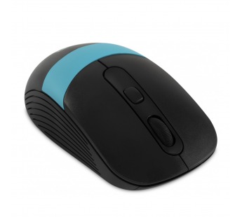 Мышь Оклик 310MW черный/синий оптическая (3200dpi) беспроводная USB для ноутбука (3but) [12.12], шт#2132199