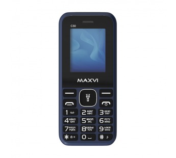 Мобильный телефон Maxvi C30 Blue (1,77"/600 mAh)#1955411