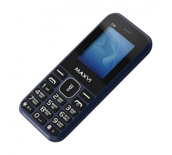 Мобильный телефон Maxvi C30 Blue (1,77"/600 mAh)#1955413
