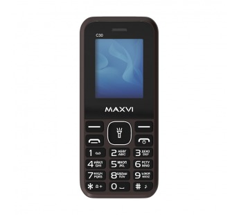 Мобильный телефон MAXVI C30 Brown (1,77"/600 mAh)#1955416