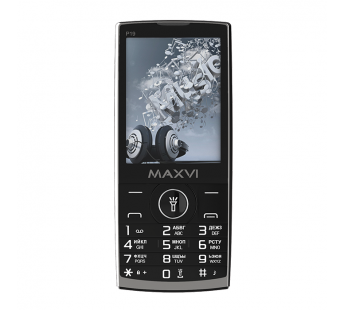 Мобильный телефон Maxvi P19 Black (2,8"/1,3МП/1500mAh)#1954809