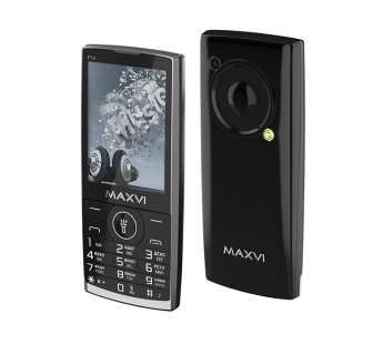 Мобильный телефон Maxvi P19 Black (2,8"/1,3МП/1500mAh)#1954807