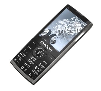 Мобильный телефон Maxvi P19 Black (2,8"/1,3МП/1500mAh)#1954808