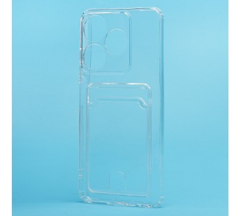 Чехол-накладка - SC276 с картхолдером для "TECNO Spark 10C" (transparent) (224820)#2092858
