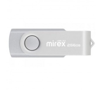 USB 3.0 карта памяти 256ГБ Mirex Swivel Silver (13600-FM3SS256)#1968634