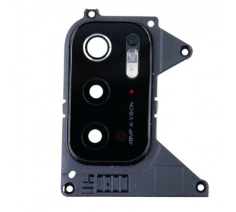 Стекло камеры для Xiaomi Poco M3 Pro 5G (M2103K19PG) в сборе с рамкой Черный#2087546