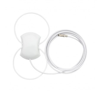 Антенна  комнатная ДМВ для DVB-T2 Твикс 5В, кабель 5м, 41дБ, питание от цифровой приставки 5V#2071618