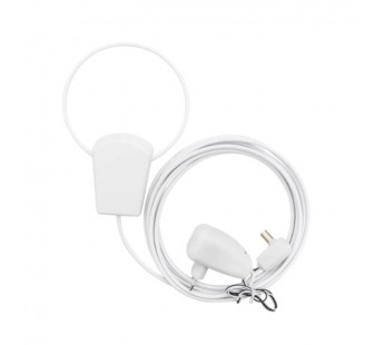 Антенна  комнатная ДМВ для DVB-T2 Уралочка 12В, кабель 5м, 39дБ, с блоком питания#2071619