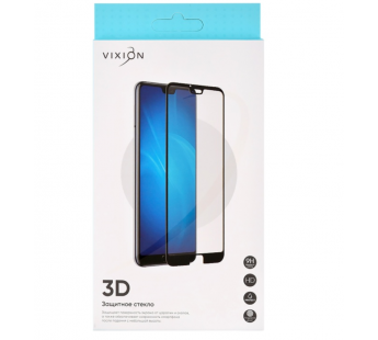 Защитное стекло 3D для iPhone 15 (черный) (VIXION)#1956481