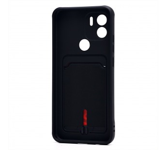 Чехол-накладка - SC304 с картхолдером для "Xiaomi Redmi A2+" (black) (226361)#1960416