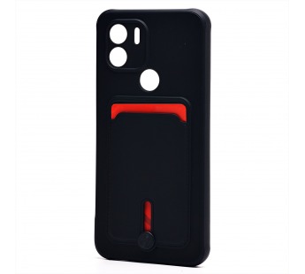 Чехол-накладка - SC304 с картхолдером для "Xiaomi Redmi A2+" (black) (226361)#1960415