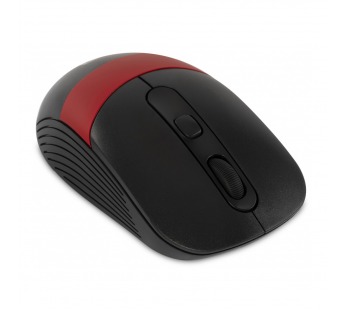 Мышь Оклик 310MW черный/красный оптическая (3200dpi) беспроводная USB для ноутбука (3but) [16.12], шт#2132195