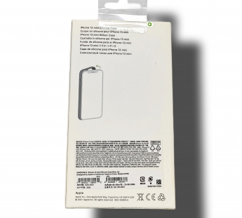 Чехол для iPhone 13 Mini Silicone Case, Magsafe с анимацией, зеленый#1956576