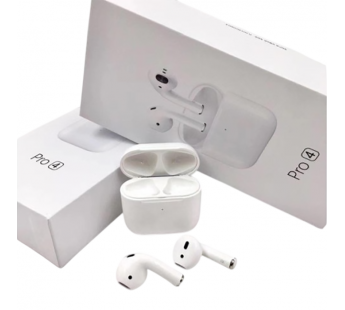 Наушники Bluetooth Pro4 White [19.12], шт#2121012