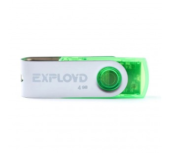 Флэш накопитель USB 4 Гб Exployd 530 (green) (224761)#2012197