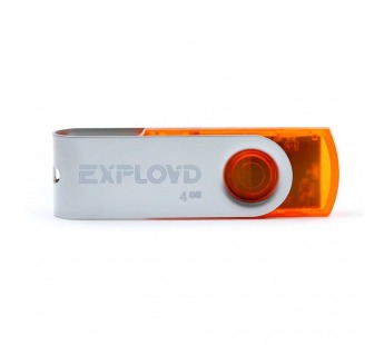 Флэш накопитель USB 4 Гб Exployd 530 (orange) (224763)#1968658
