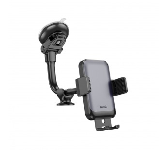 Держатель автомобильный Hoco зажим H27 Rock лобовое стекло, приборная панель (gray) (225037)#1961337