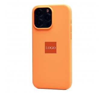 Чехол-накладка ORG Silicone Case SafeMag с анимацией для "Apple iPhone 15 Pro Max" (orange s(222553)#2051693