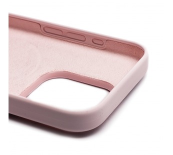 Чехол-накладка ORG Silicone Case SafeMag с анимацией для "Apple iPhone 15 Pro" (light pink) (222546)#1965909