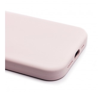Чехол-накладка ORG Silicone Case SafeMag с анимацией для "Apple iPhone 15 Pro" (light pink) (222546)#1965908