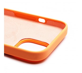 Чехол-накладка ORG Silicone Case SafeMag с анимацией для "Apple iPhone 15" (orange sorbet) (222529)#1966906