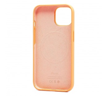 Чехол-накладка ORG Silicone Case SafeMag с анимацией для "Apple iPhone 15" (orange sorbet) (222529)#2120322
