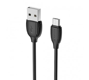 Кабель USB - micro USB Borofone BX19 (повр. уп) 100см 2,4A  (black) (227702)#1977082
