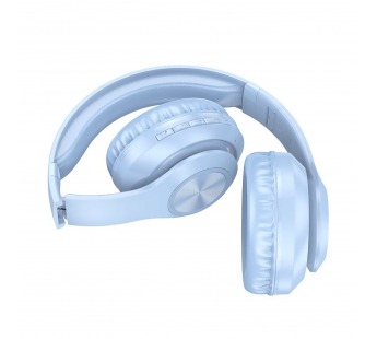 Накладные Bluetooth-наушники Borofone BO24 Gratified (blue) (225125)#1961260