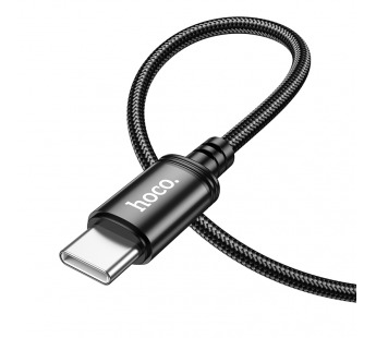 Кабель USB - Type-C Hoco X89 Wind (повр. уп.) 100см 3A  (black) (227710)#1983059