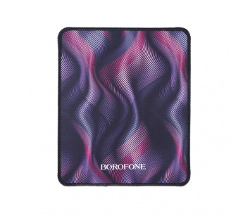 Коврик Borofone BG12 для компьютерной мыши, (200*240*2 мм), ткань+резиновое основание, черный#2135241