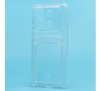 Чехол-накладка - SC276 с картхолдером для "Infinix Zero 30 5G" (transparent) (226188)#2093079