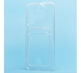 Чехол-накладка - SC276 с картхолдером для "TECNO Spark Go 2024" (transparent) (226223)#2093070