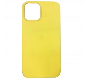 Чехол для iPhone 14 кожаный Magsafe, желтый#1960673