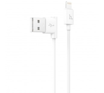 Кабель USB - Apple lightning Hoco UPL11 (повр. уп) 120см 2,4A  (white) (223494)#1963793
